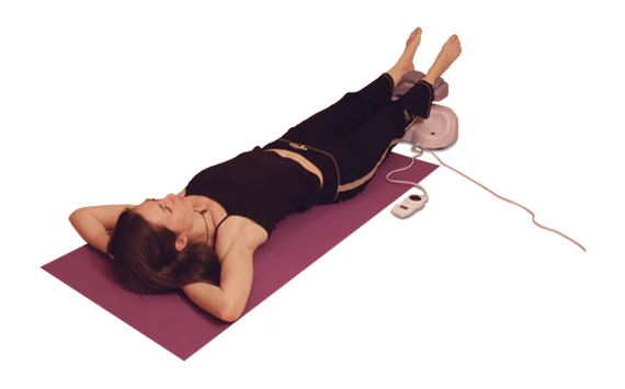 Passive Exerciser in Use with Arms Crossed